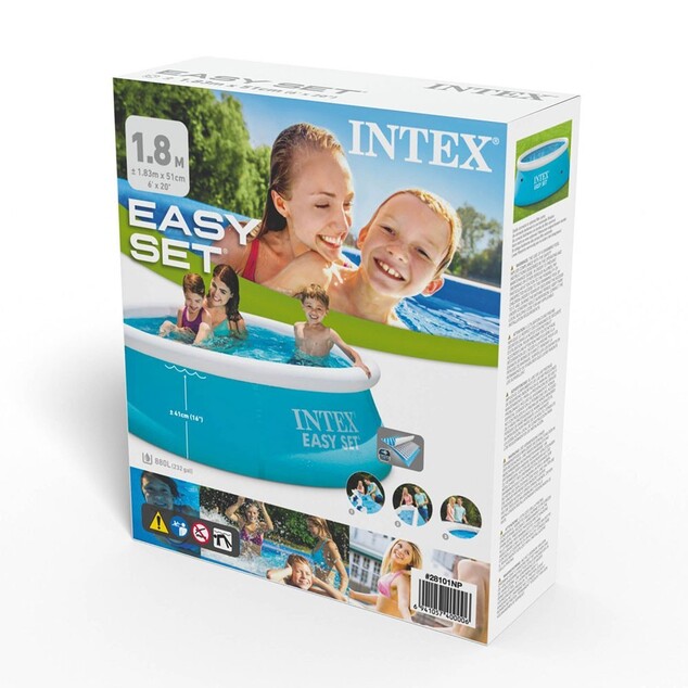 Detský bazén INTEX 28101NP Easy Set 183 x 51 cm 28101