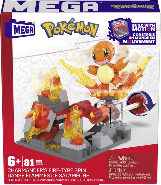 Mega Pokémon dobrodružstvo - Charmander s ohnivým typom
