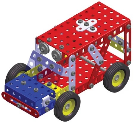 Stavebnica Merkur Buggy M016