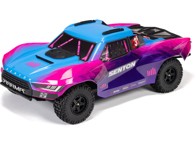 Arrma Senton 223S BLX 4WD 1:10 RTR DSC modrá
