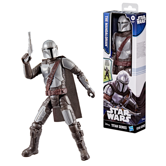 HASBRO - Star Wars Serie Titan Mandalorian figura 30 cm