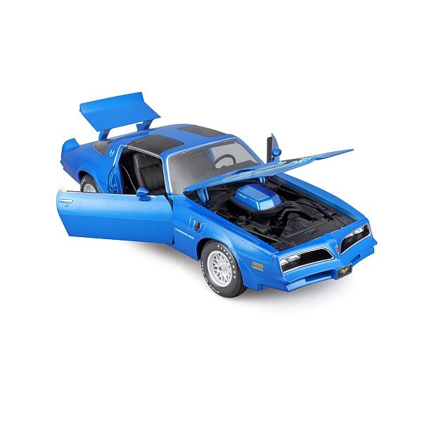 Maisto - 1978 Pontiac Firebird Trans AM, metal modrý, 1:18