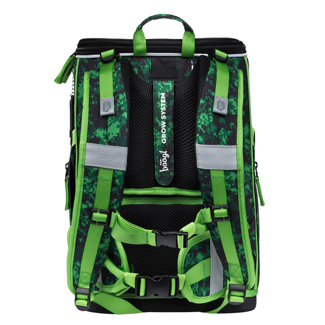 BAAGL SET 3 Zippy Plus Minecraft Boom: cartella, astuccio, sacchetto