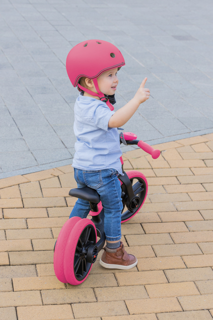Globber odrážadlo GO BIKE ELITE DUO- FUCHSIA