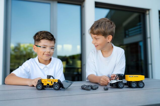 FISCHERTECHNIK Double Pack construction vehicle stavebnica 220 dielov