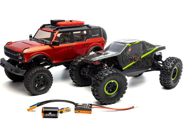 Spektrum motor striedavý Firma, regulátor 8A: SCX24
