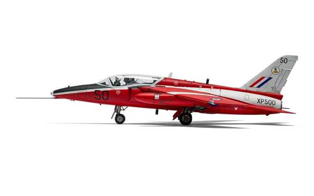 Klassisches Bausatzflugzeug A05123 - Folland Gnat (1:48)