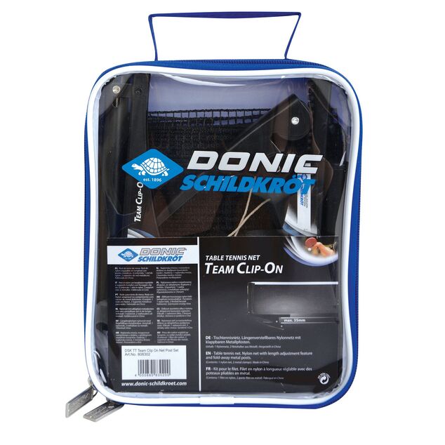 Donic-Schildkröt - sieť na stolný tenis Team Clip-On