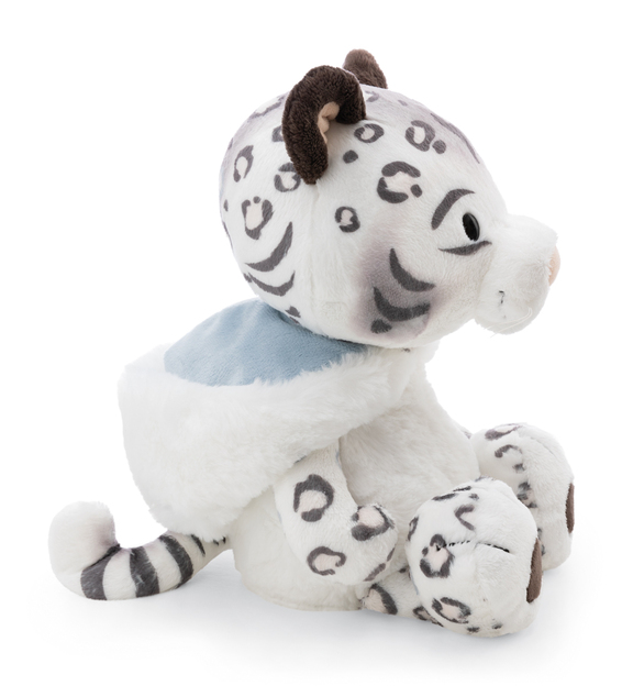 NICI GREEN Peluche leopardo delle nevi Eleni Snowbell, 20 cm