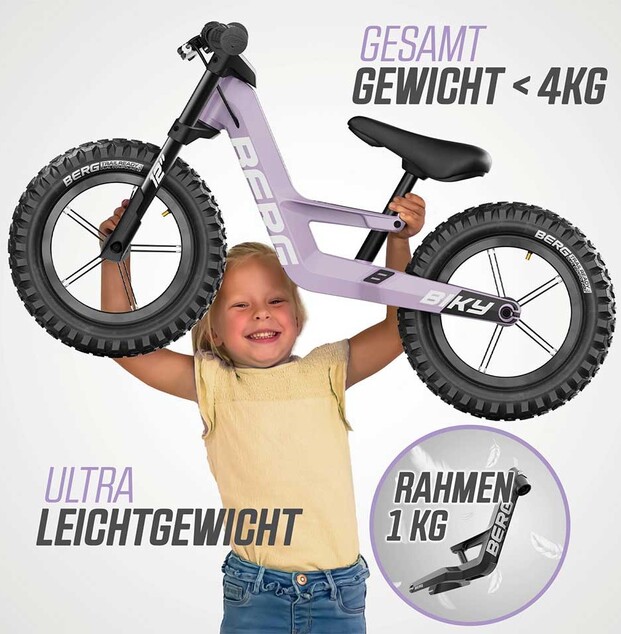 BERG Biky Cross Purple Handbrake