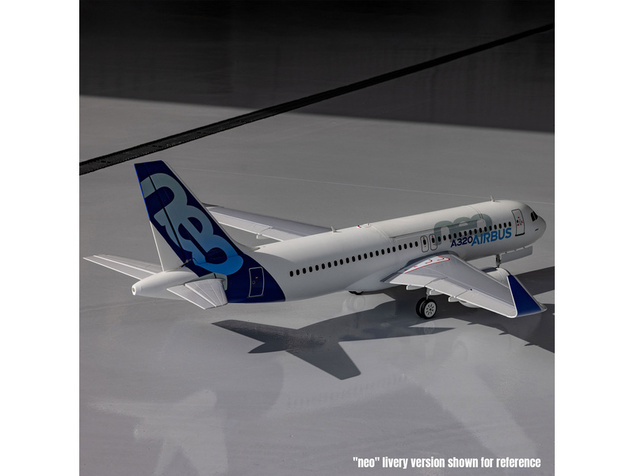 E-flite Airbus A320neo EDF 1.5m AS3X+ SAFE Select BNF Basic biely
