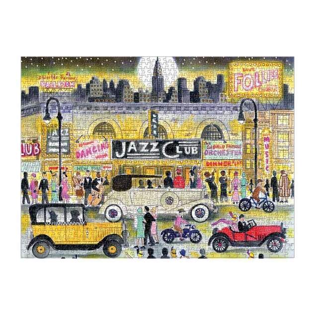 Galison Puzzle Jazz klub 1000 komada