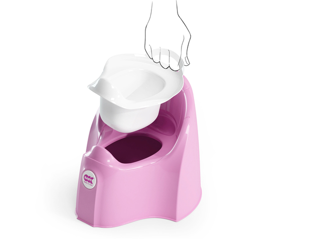 OK BABY Orinal Pasha rosa