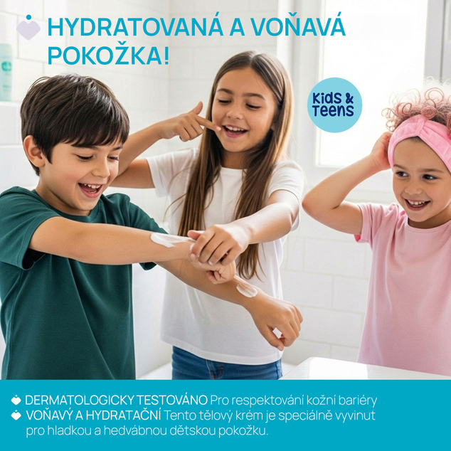 CHICCO Krémes testápoló tej Vanilla POP gyerekeknek és tinédzsereknek 150ml