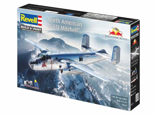 Coffret Cadeau Flying Bulls 05643 - B-25J Mitchell (1:48)