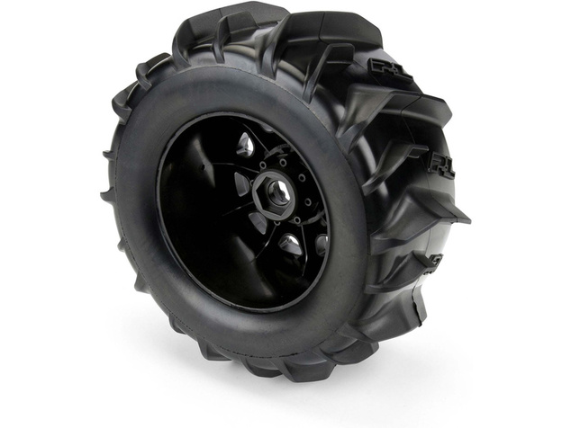 Pro-Line kotač 3.8", gume Dumont, disk Raid H17 crni (2)
