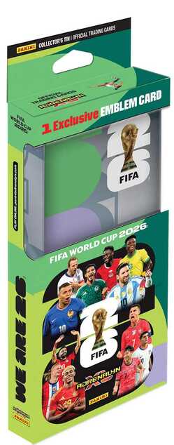 FIFA WORLD CUP 2026 - ADRENALYN - plechová krabička PENCIL