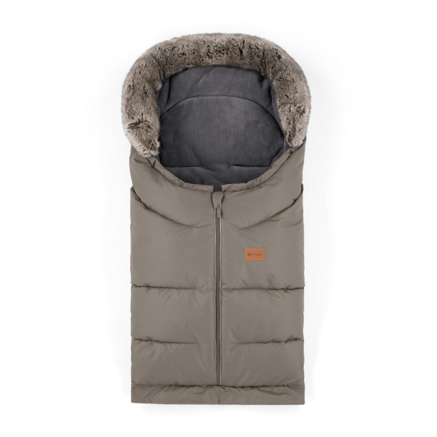 PETITE&amp;MARS Arctic 4v1 téli hálószák + Furry Mocha Mousse kocsira való kesztyű