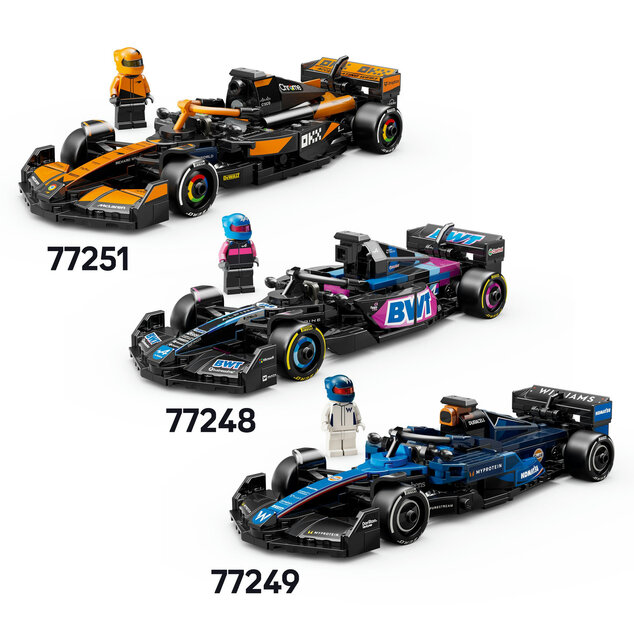 LEGO® Speed Champions 77244 Voiture de course Mercedes-AMG F1® W15