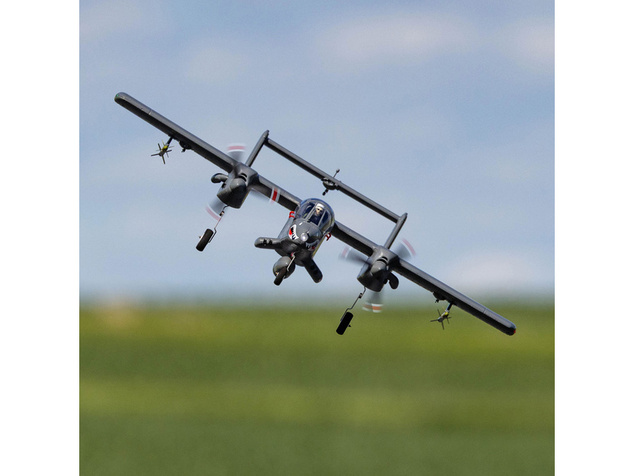 E-flite OV-10 Bronco 0.65m AS3X SAFE Select BNF Basic