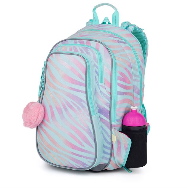 Školský batoh Dúhová zebra Topgal LYNN 25007