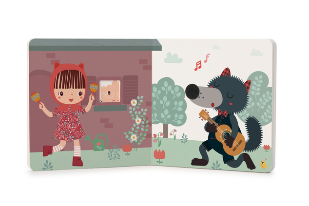 Lilliputiens - sensory and sound book - wolf Ludvík