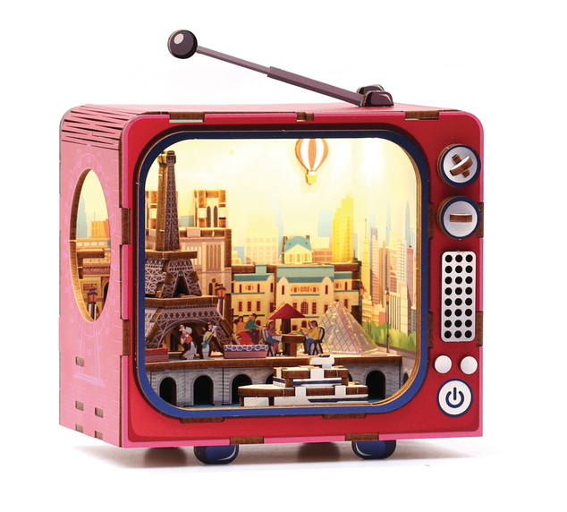 GRAINE CREATIVE Leseni 3D model TV Pariz