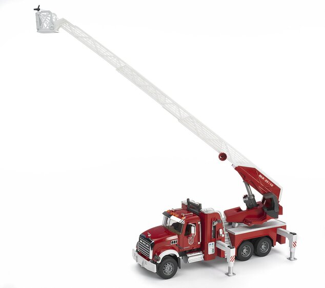 Bruder 02821 MACK Granit Liebherr Požiarne auto