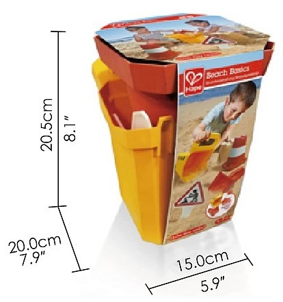Hape Hračky na piesok - Hracia súprava na stavby z piesku