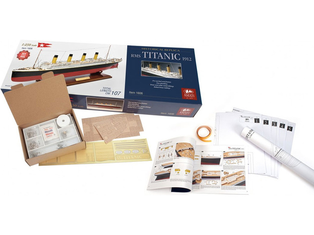 AMATI R.M.S. Titanic 1:250 kit (verzia 2025)