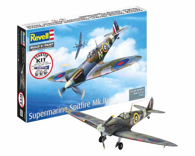 Starter Kit repülőgép 73953 - Spitfire Mk.IIa (1:72)