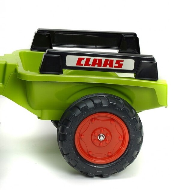 Falk Šliapací traktor 1040AB Claas Arion 430 s vlečkou
