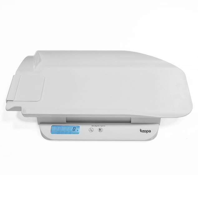 Digitale Babywaage mit Messgerät