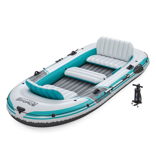 Bestway 65159 Balsa inflable Adventure Elite X5, 364 x 166 x 45 cm