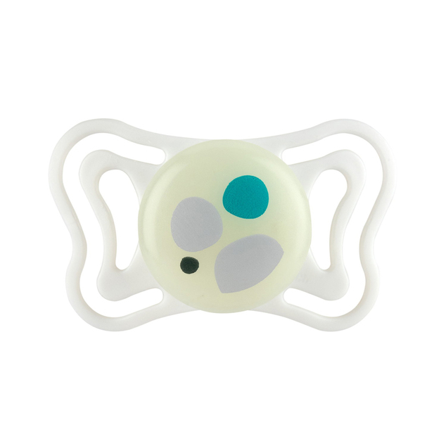 CHICCO Sucettes Physioforma Light en silicone orthodontiques neutres 2-6m, 2 pcs