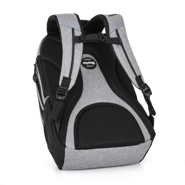 Zaino per studenti + astuccio OXY Sport Grey Melange
