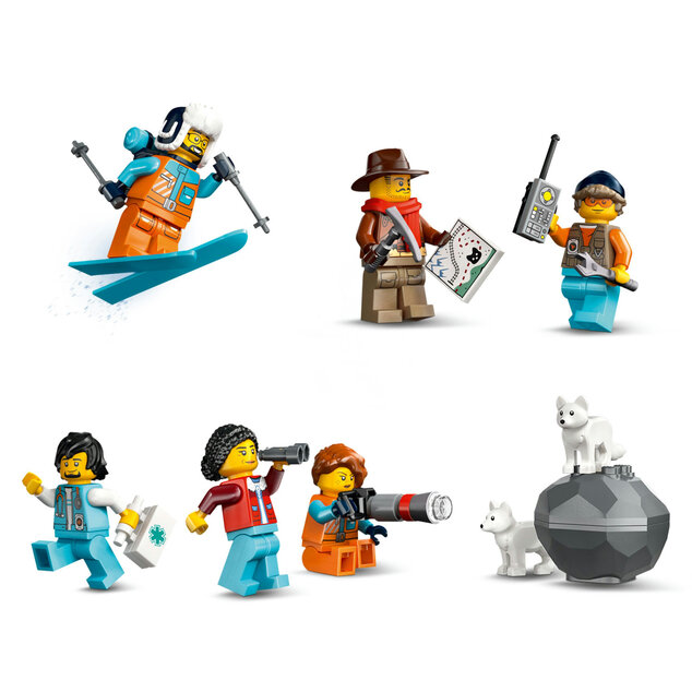 LEGO® City 60470 Polární expres pro průzkumníky Arktidy