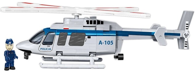 Cobi Action Town 26628 Civilný viacúčelový vrtuľník Bell 407 1:48
