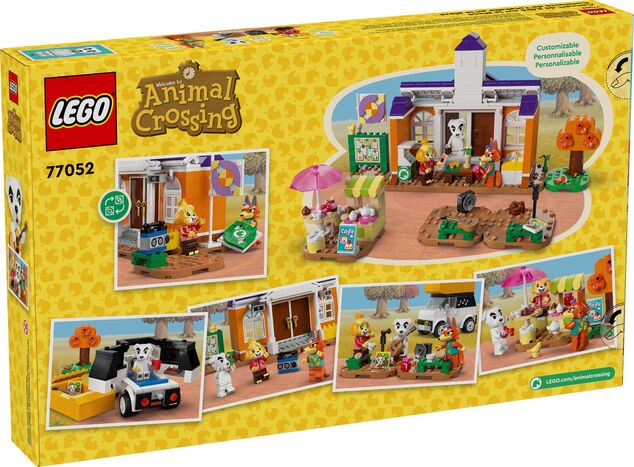 LEGO® Animal Crossing™ 77052 K.K. a koncert na námestí