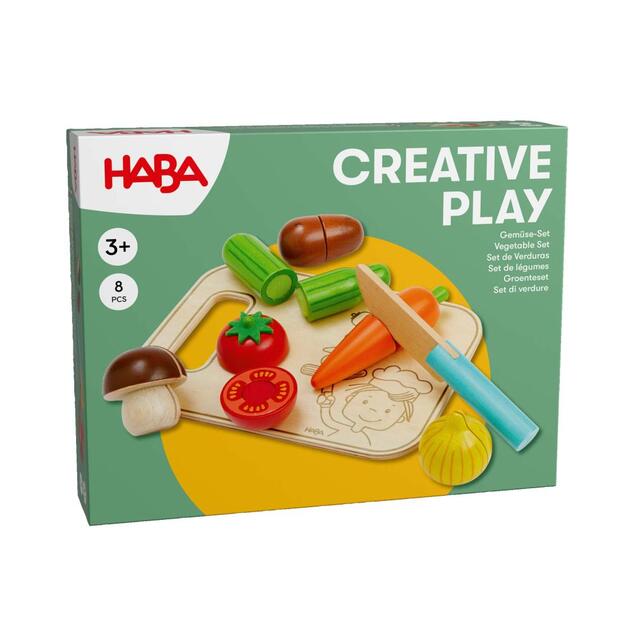 Haba Creative Play Rezanje povrća s daskom i nožem