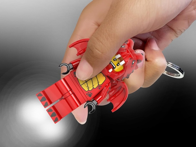 LEGO Minifigures Červený drak svietiaca figúrka (HT)