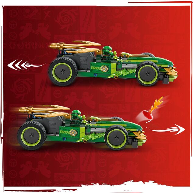 LEGO® Ninjago® 71828 Lloydovo pretekárske auto s naťahovacím motorom