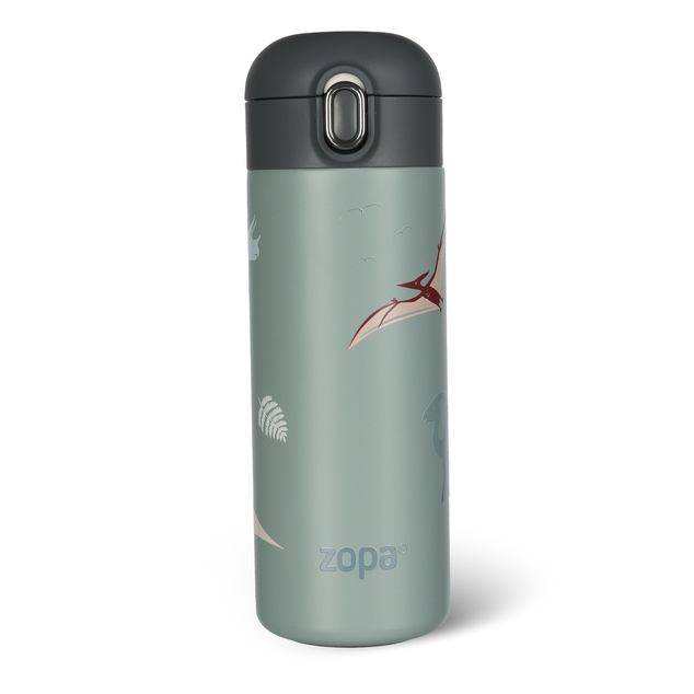Termoska na tekutiny so slamkou 400 ml, Dino