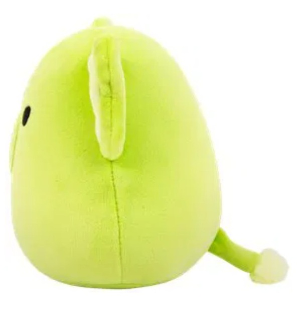 Squishmallows Zelený slon Franky, 13 cm
