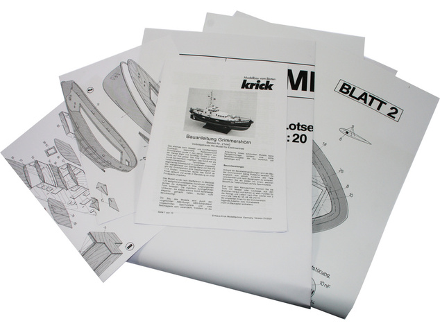 Krick Prístavný remorkér Grimmershörn kit