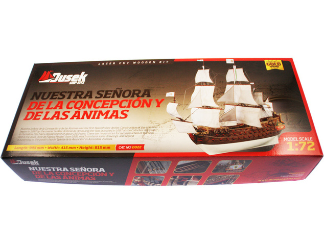 Dušok Nuestra Senora 1687 1:72 kit