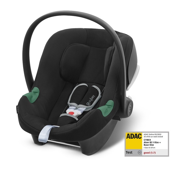 Easywalker Kočík kombinovaný Zoey Sage Green + CYBEX Aton B2 i-Size + základňa