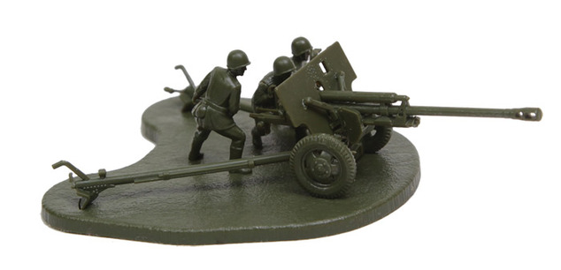 Wargames (WWII) военен 6253 - Съветско 76мм противотанково оръдие ZIS-3 (1:72)
