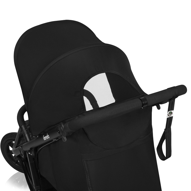 Lionelo Kočík športový Azura Black Onyx