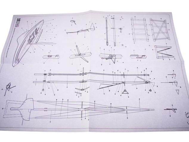 COREL SI 5.5m plachetnica 1:25 kit